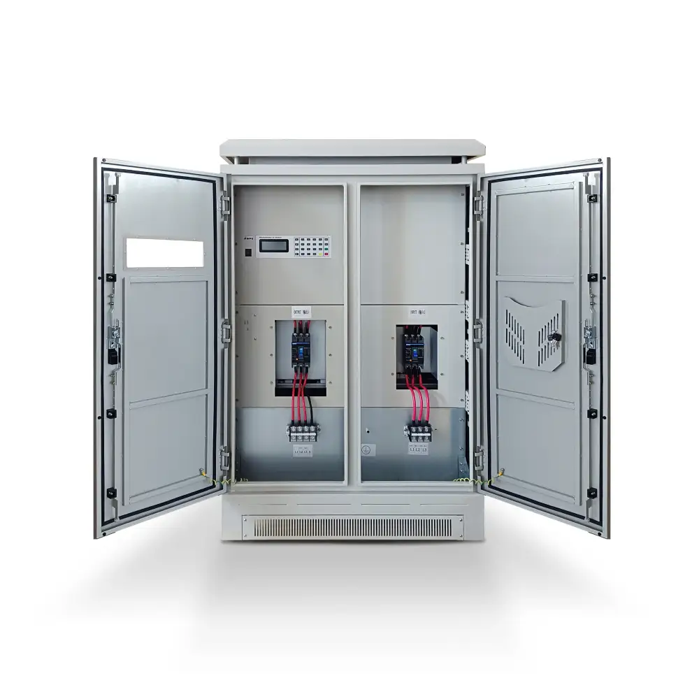 Three Phase 100kVA Static Frequency Converter with doors open